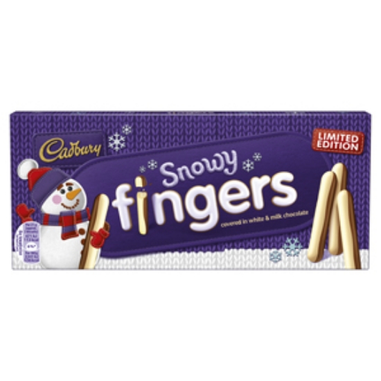 Picture of Cadburys Snowy Fingers  115g x20